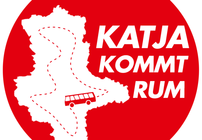 Jetzt geht’s los: Katja kommt rum