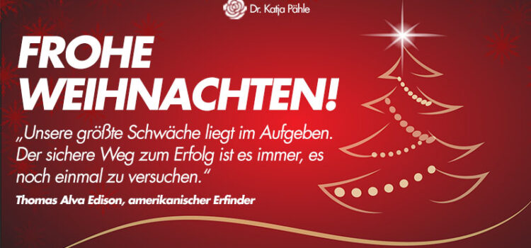 Frohe Weihnachten!