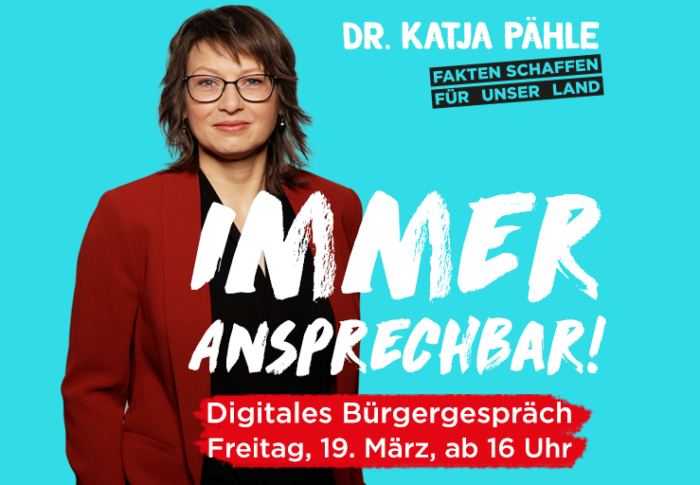 Immer ansprechbar! – Digitale Bürgersprechstunde für Halle am 19.03. um 16 Uhr