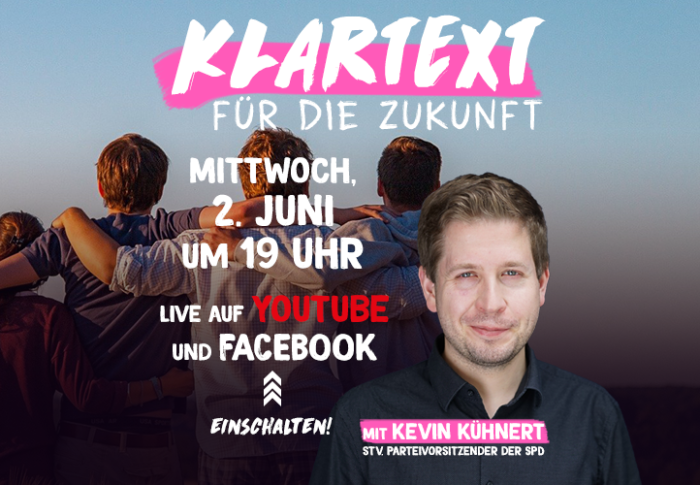 Klartext Spezial mit Kevin Kühnert