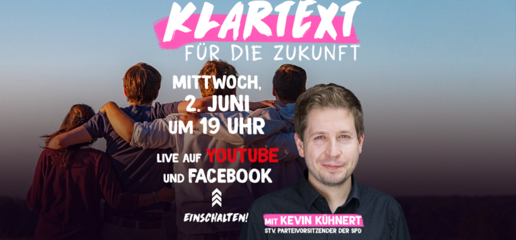 Klartext Spezial mit Kevin Kühnert