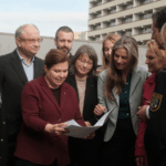 Bescheidübergabe an die Hallische Jugendwerkstatt