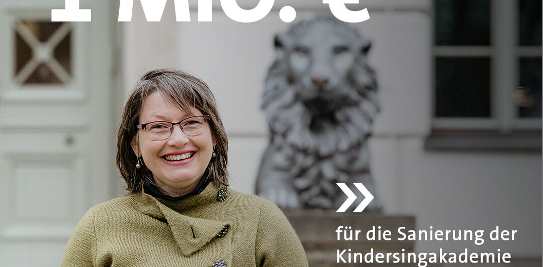 Kindersingakademie der Stadt Halle erhält 1 Mio.€ aus dem Sondervermögen Infrastruktur des Landes