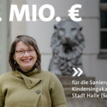 Kindersingakademie der Stadt Halle erhält 1 Mio.€ aus dem Sondervermögen Infrastruktur des Landes