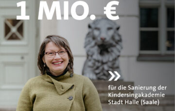 Kindersingakademie der Stadt Halle erhält 1 Mio.€ aus dem Sondervermögen Infrastruktur des Landes