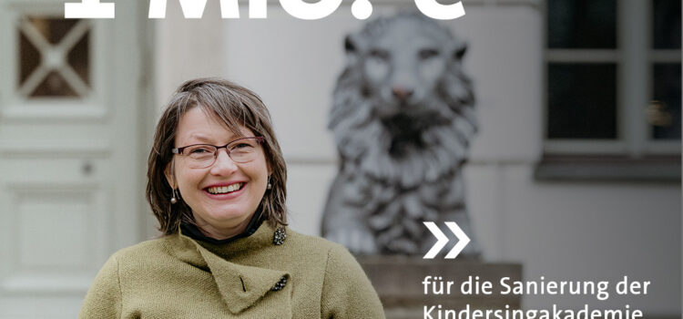 Kindersingakademie der Stadt Halle erhält 1 Mio.€ aus dem Sondervermögen Infrastruktur des Landes